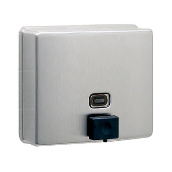 Manualny naścienny dozownik mydła w płynie Bobrick CONTURA® B-4112 i B-818615
