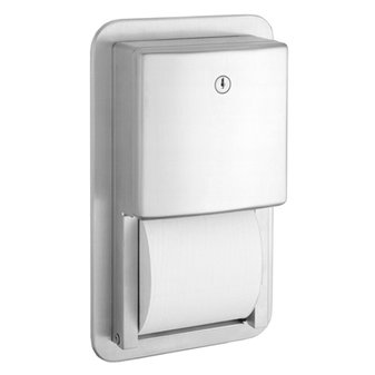 Pojemnik na papier toaletowy do wbudowania Bobrick CONTURA® B-4388