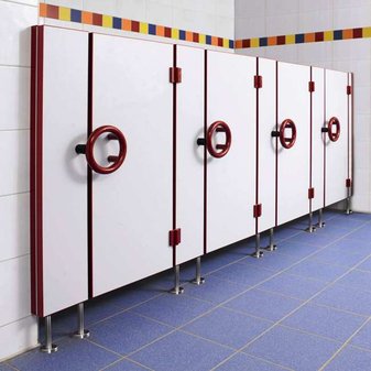 SV30 MALUCH - Kabiny WC z 30 mm płyty kompozytowej dla dzieci