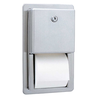 Pojemnik na papier toaletowy do wbudowania Bobrick CLASSIC® B-3888