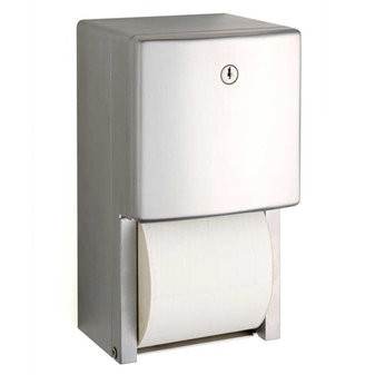 Pojemnik na papier toaletowy naścienny Bobrick CONTURA® B-4288