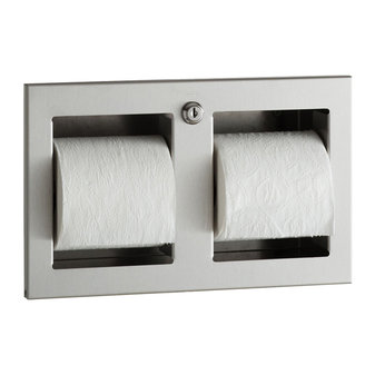 Uchwyt na papier toaletowy do wbudowania Bobrick TrimLine™ B-35883